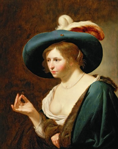 The Betrothal: The Bride, c.1630 by Jan van Bijlert or Bylert